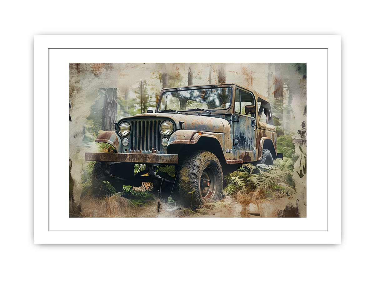 Jeep Framed Print Framed Print-1