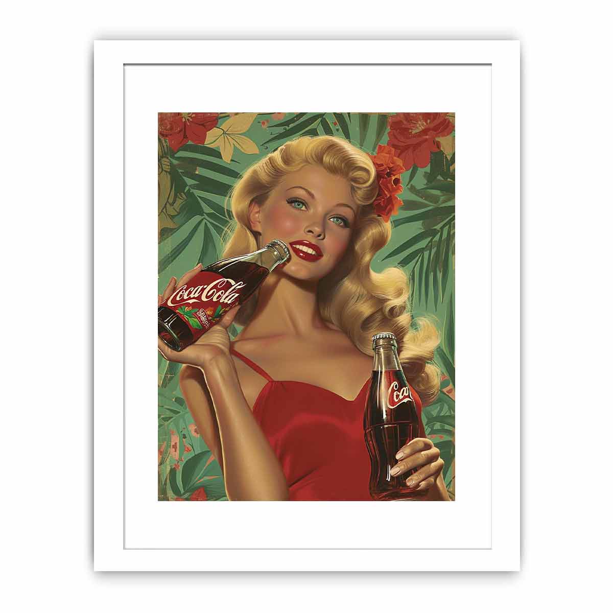 Coca Cola Framed Print Framed Print-1