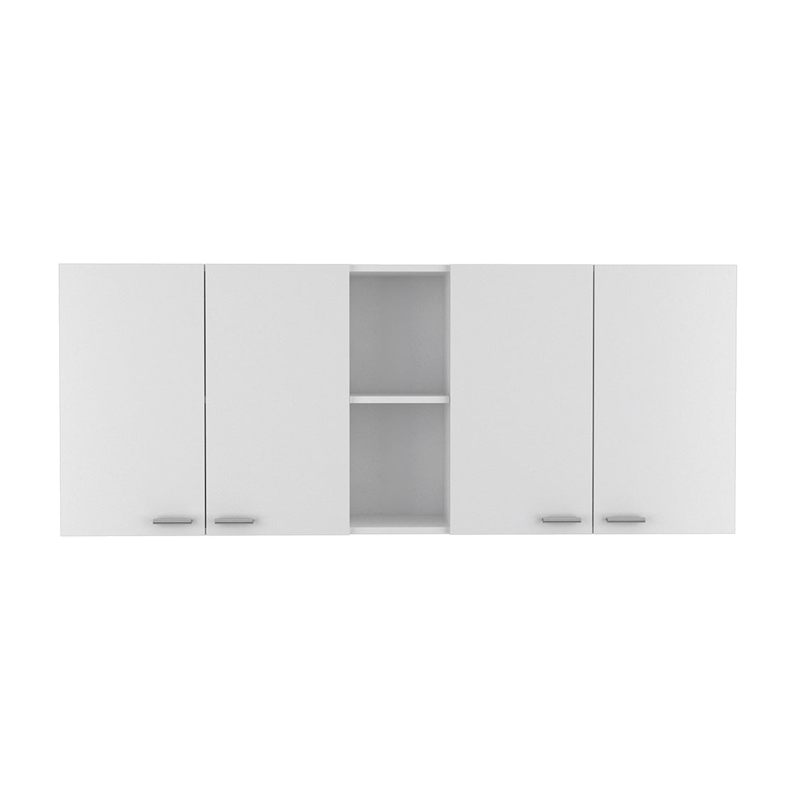 Wall Cabinet Ontario, Double Door, White Finish-2