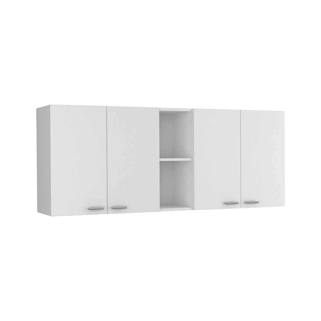 Wall Cabinet Ontario, Double Door, White Finish-4