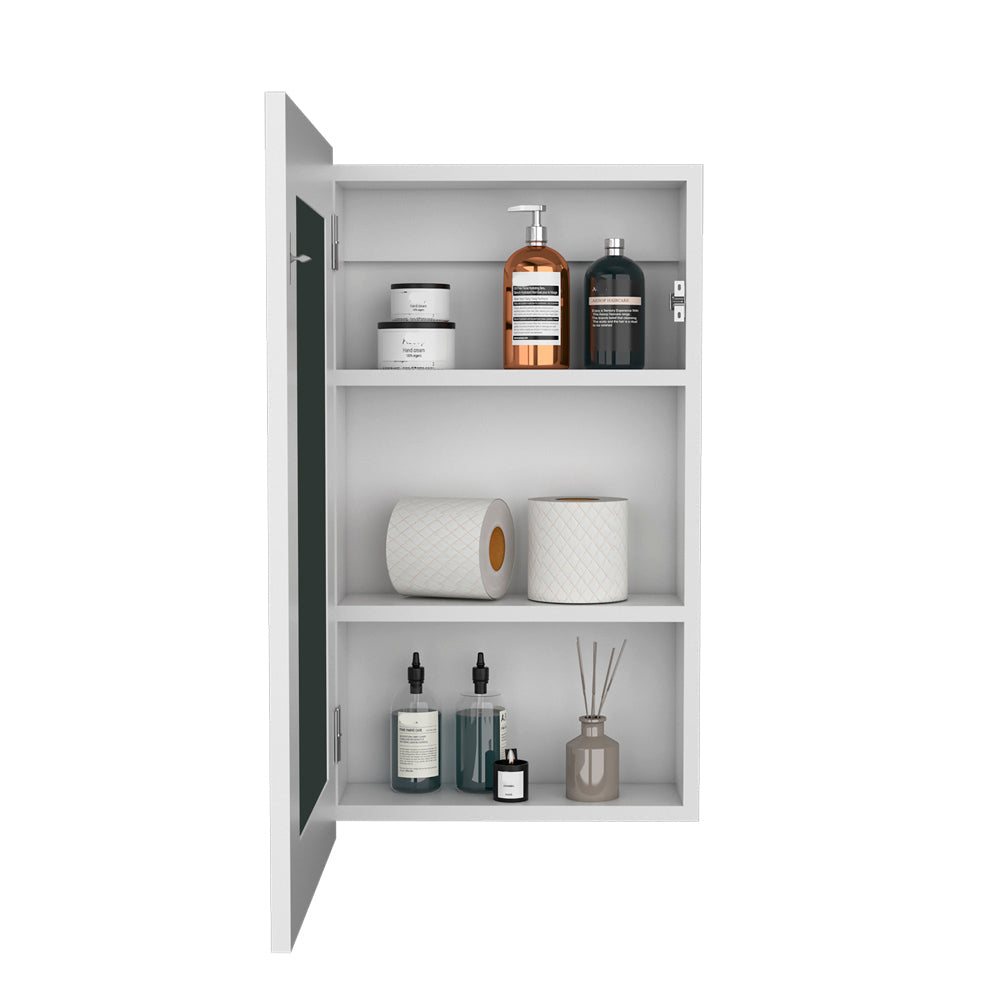 Medicine Cabinet Sanford, Bathroom, White-3