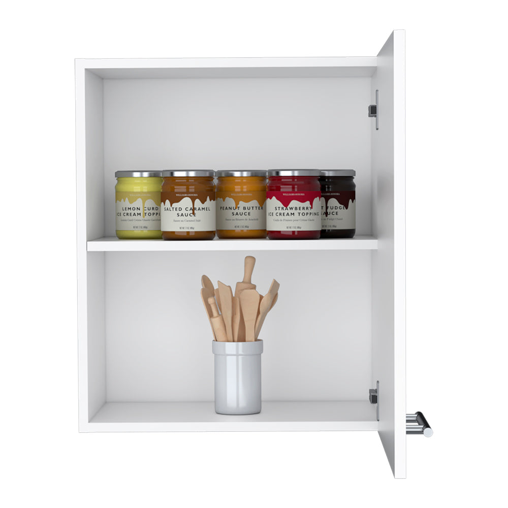 Wall Cabinet Dennard, Kitchen, White-3