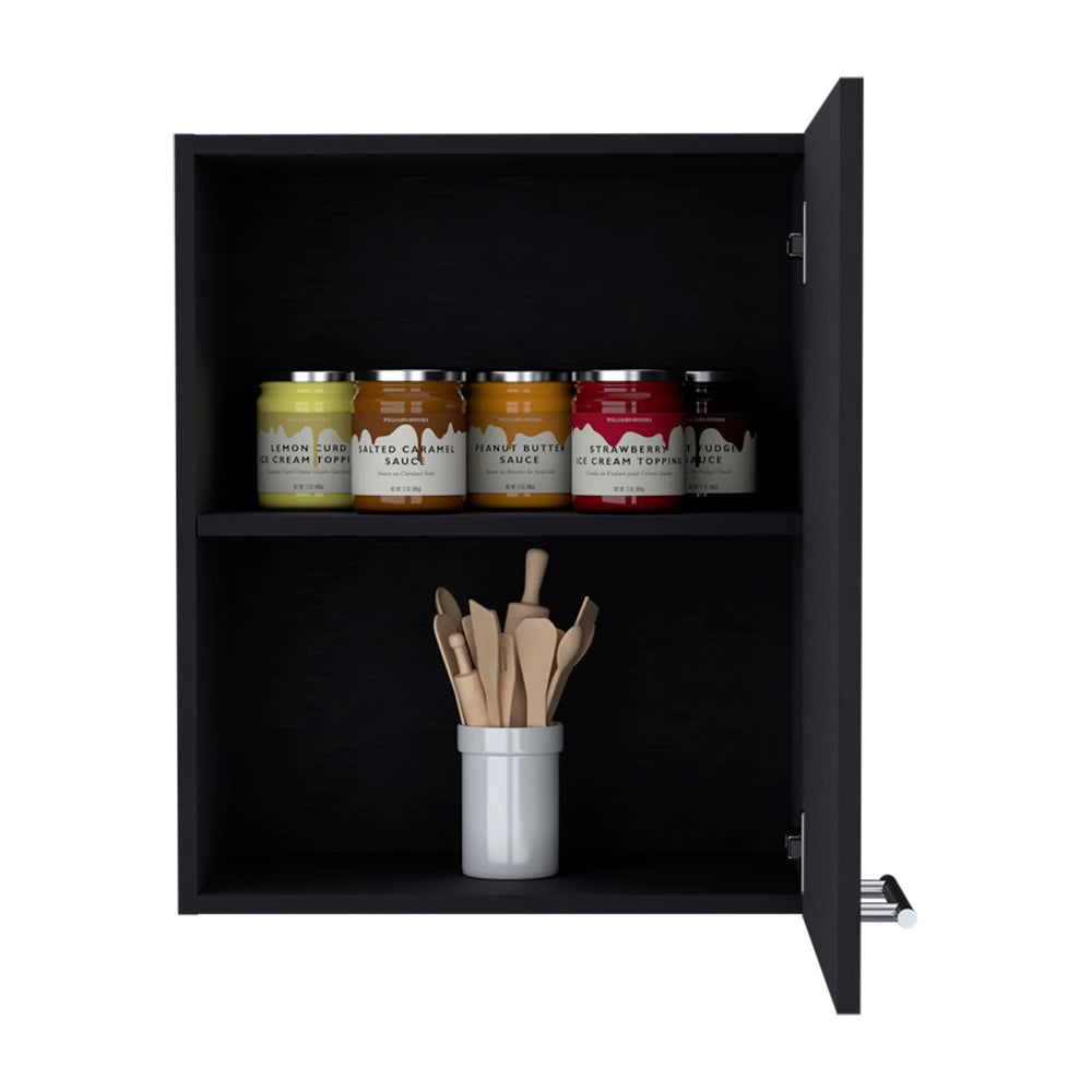 Wall Cabinet Dennard, Kitchen, Black-3