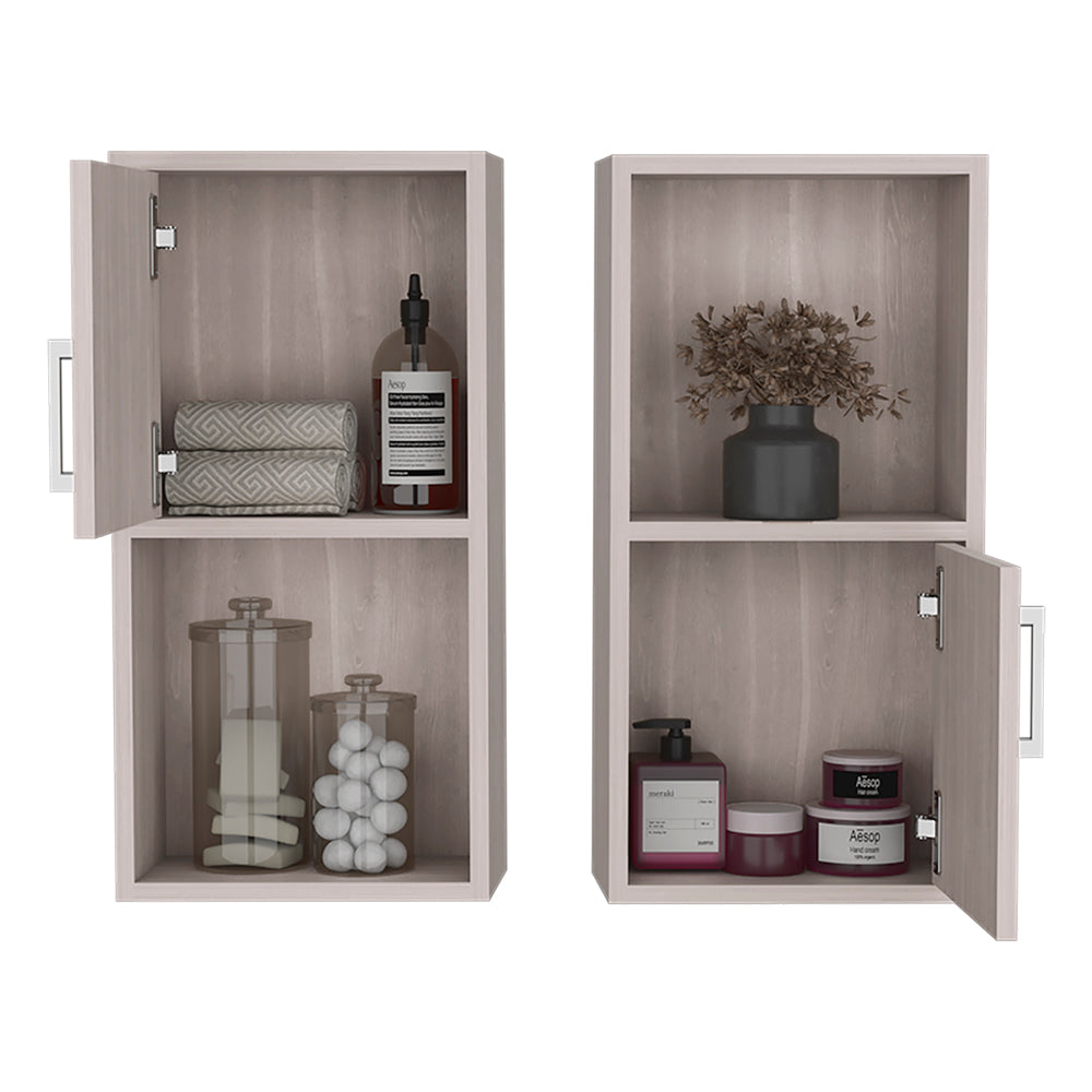 Medicine Cabinet Florence, Bathroom, White Oak-3