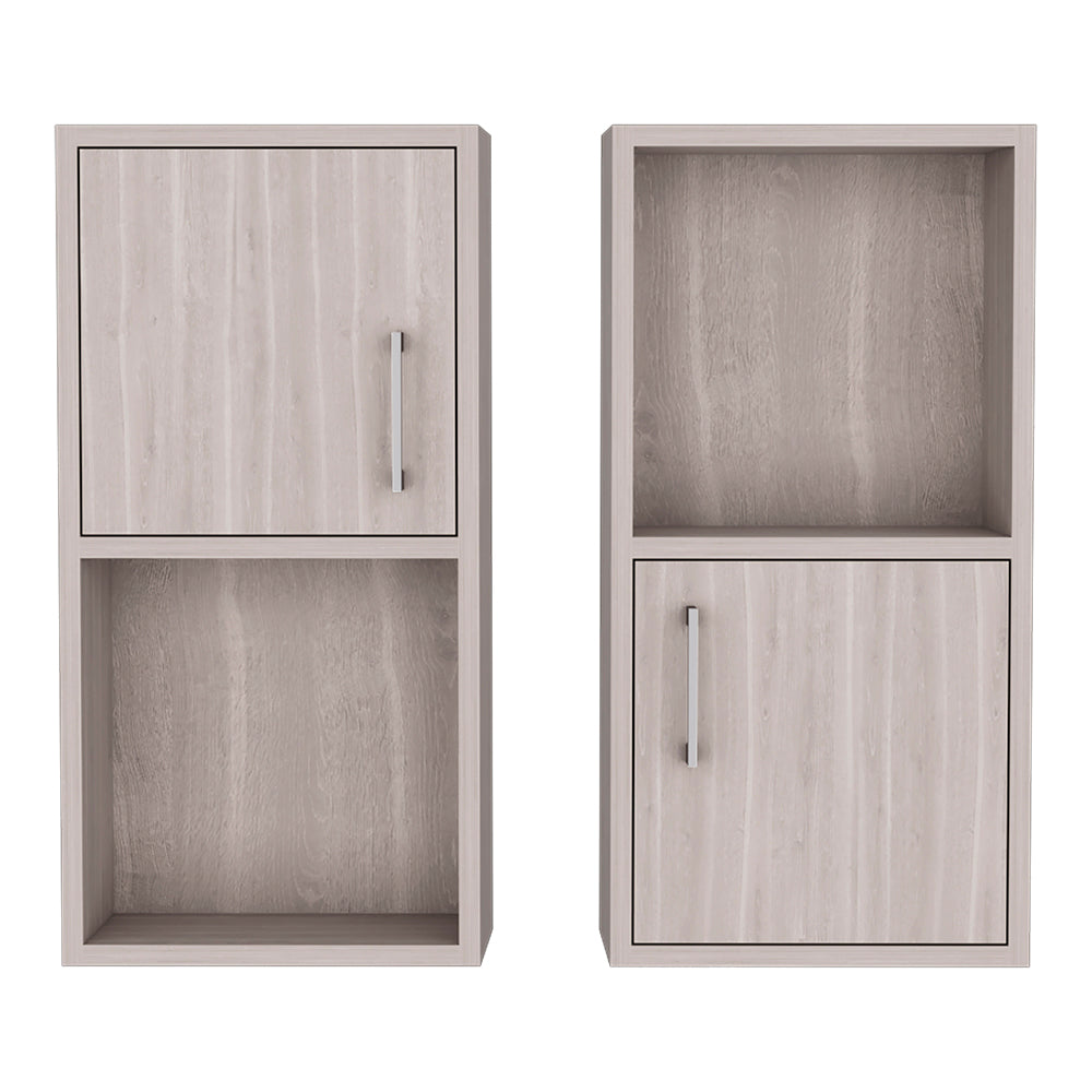 Medicine Cabinet Florence, Bathroom, White Oak-2