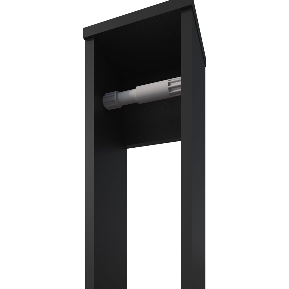 Toliet Paper Holder Magna, Bathroom, Black-4