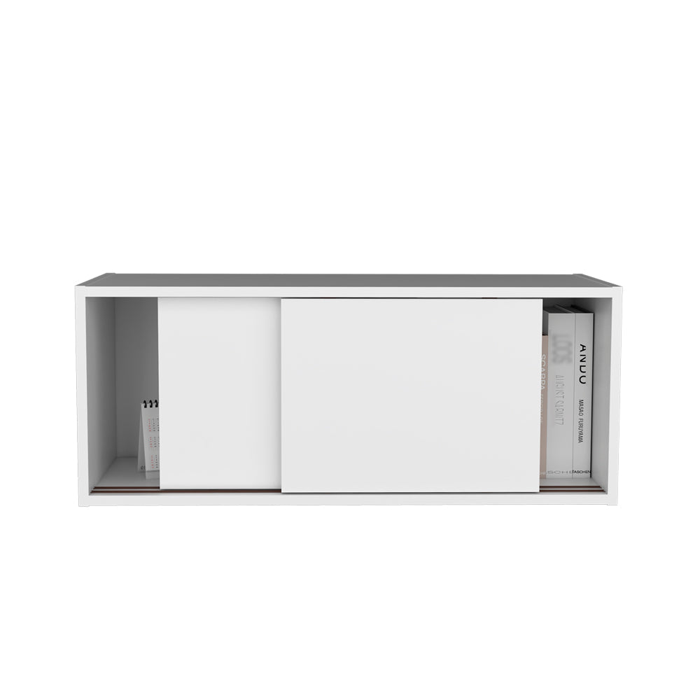 Wall Cabinet Bliss, Office, White-3