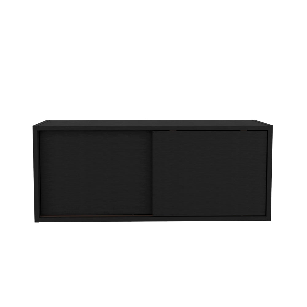 Wall Cabinet Bliss, Office, Black-2