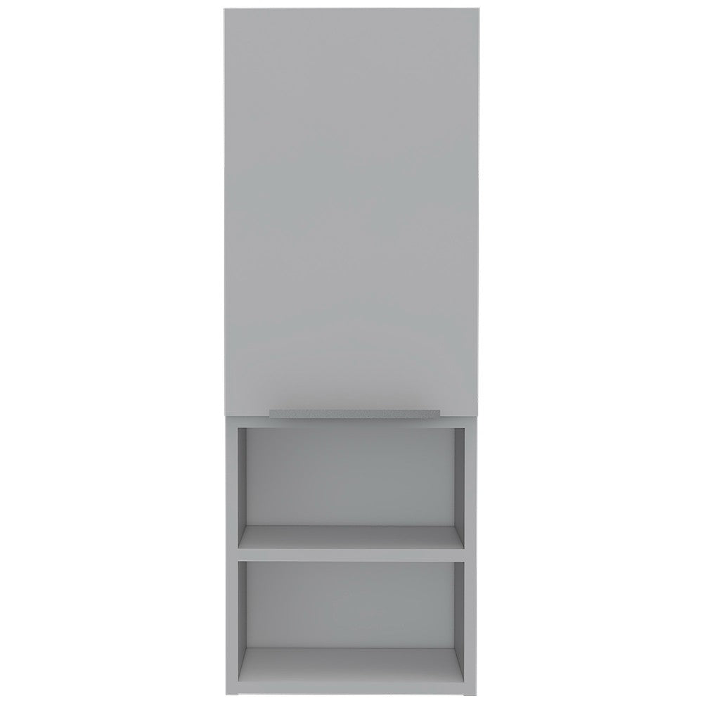 Medicine Cabinet Hazelton, Open and Interior Shelves, White Finish-2