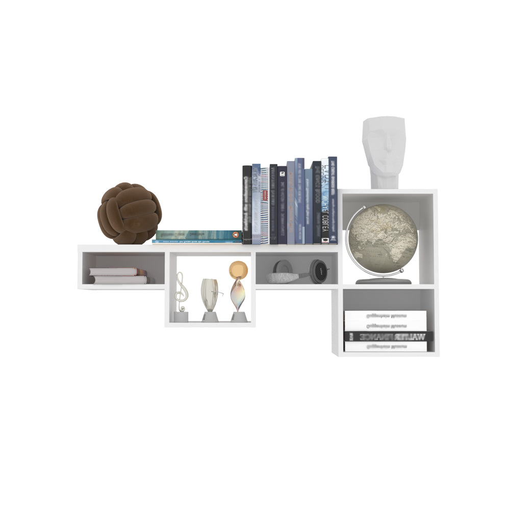 Wall Shelf Kiowa, Office, White-1