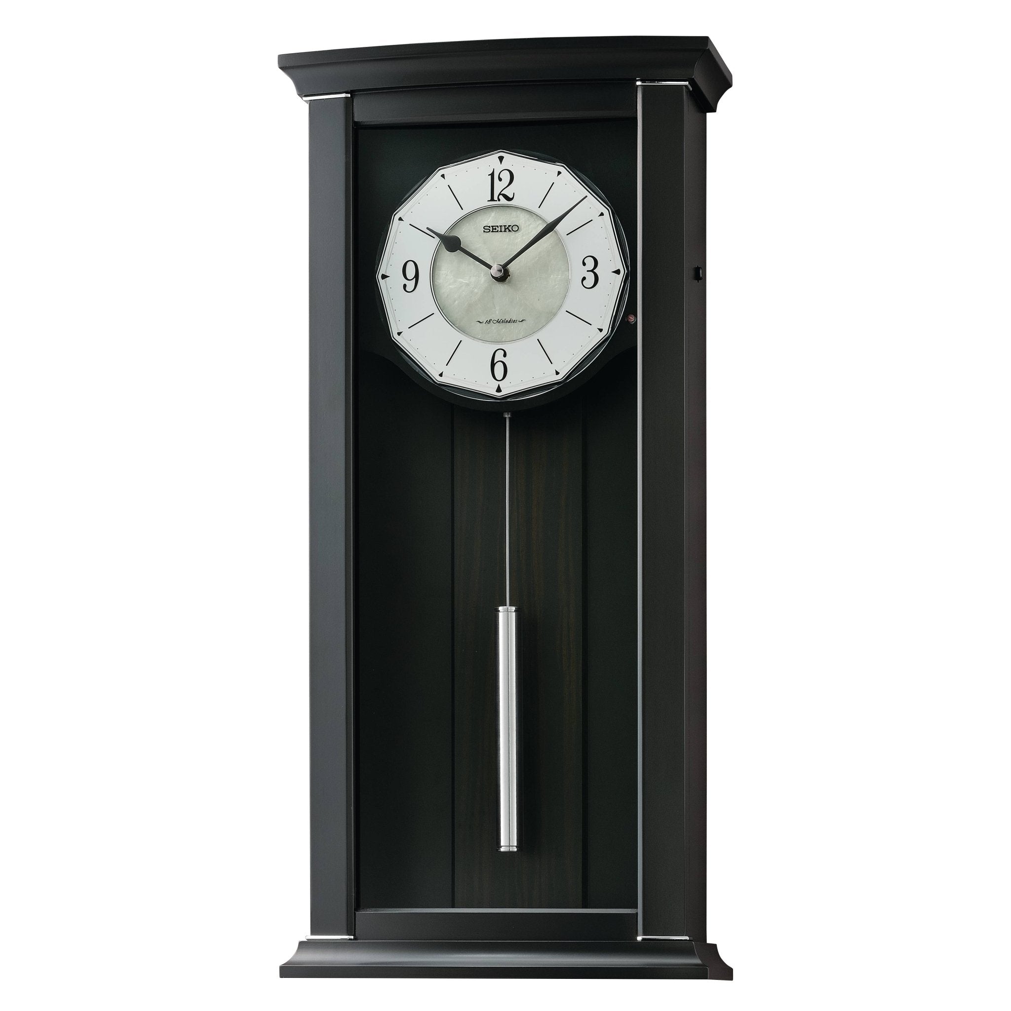 Seiko Juliet Mother-of-Pearl Melodies Pendulum Clock | 10.5