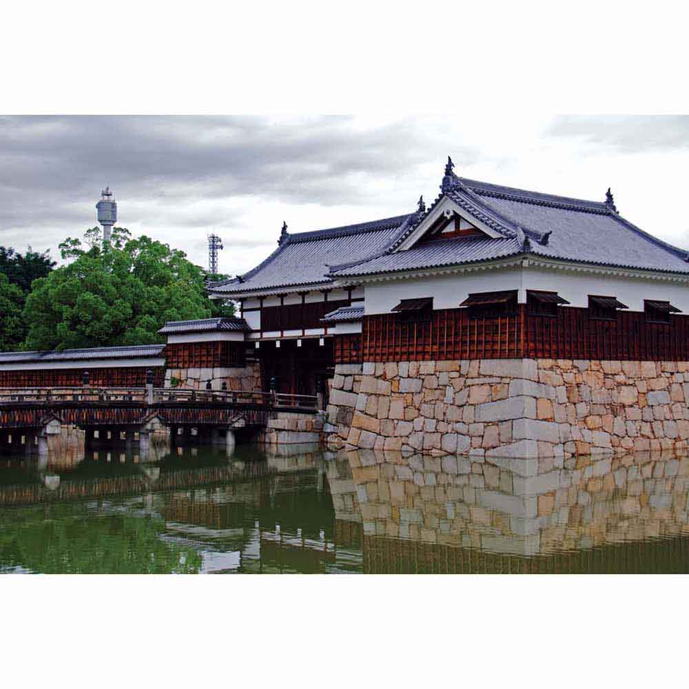 Hiroshima Castle Gloss Poster Printed | Wallhogs