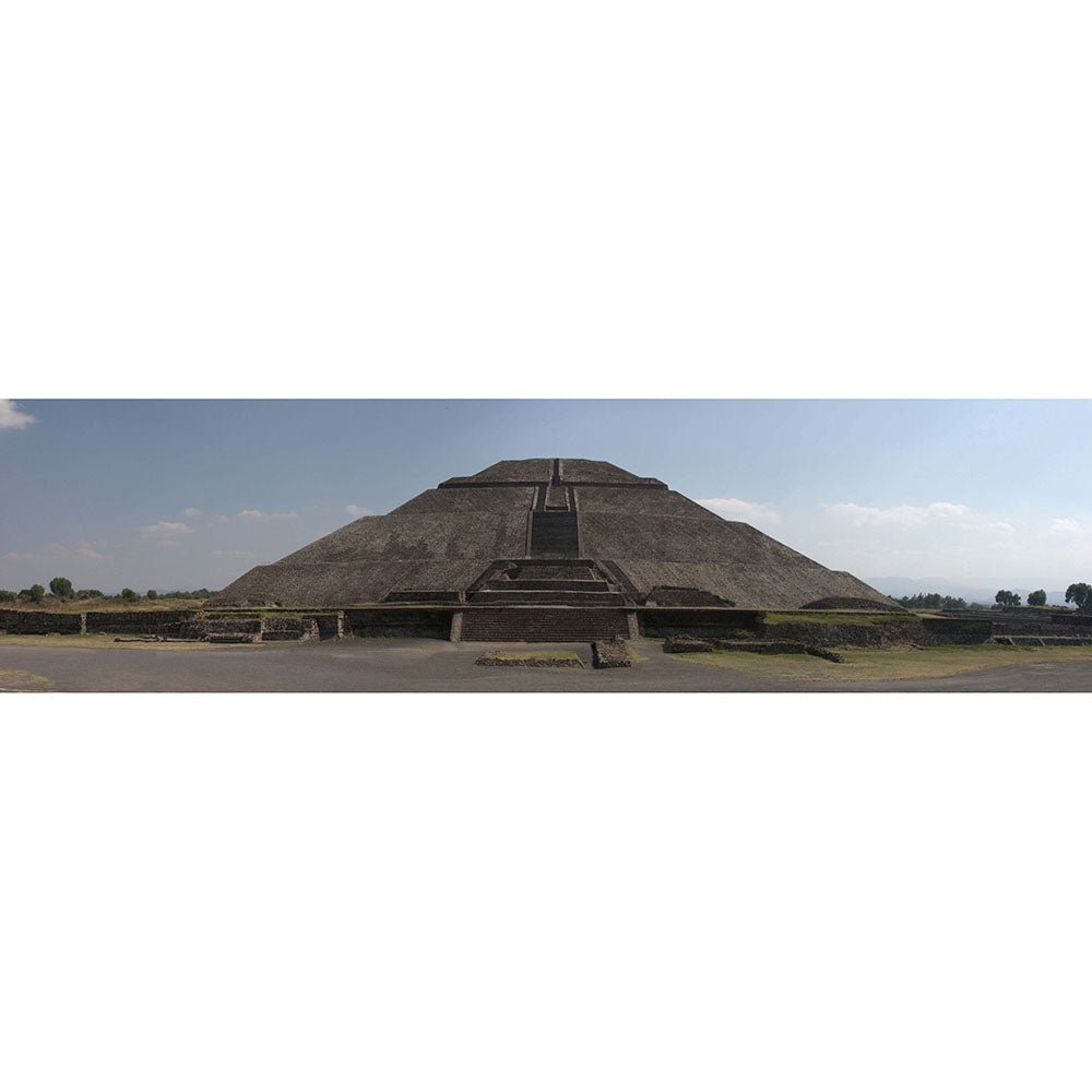 The Sun Pyramid Panoramic Wall Decal Printed | Wallhogs