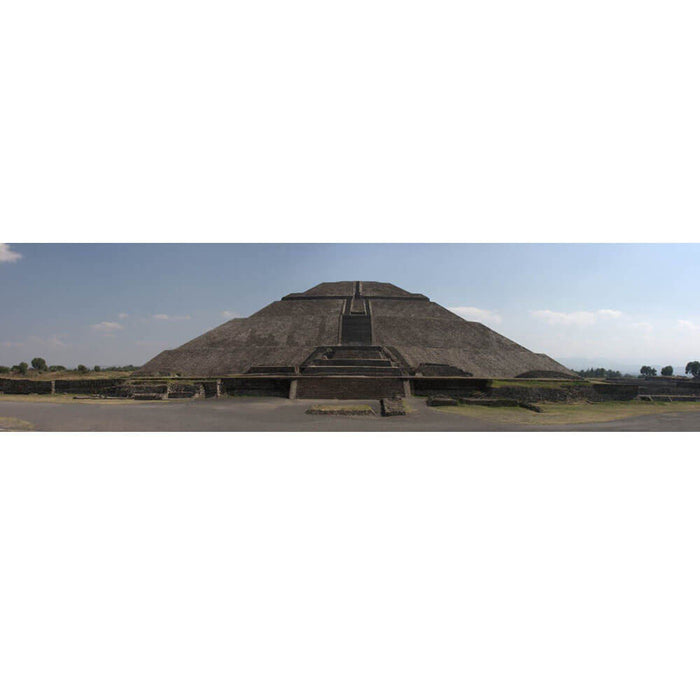 The Sun Pyramid Panoramic Wall Decal Printed | Wallhogs