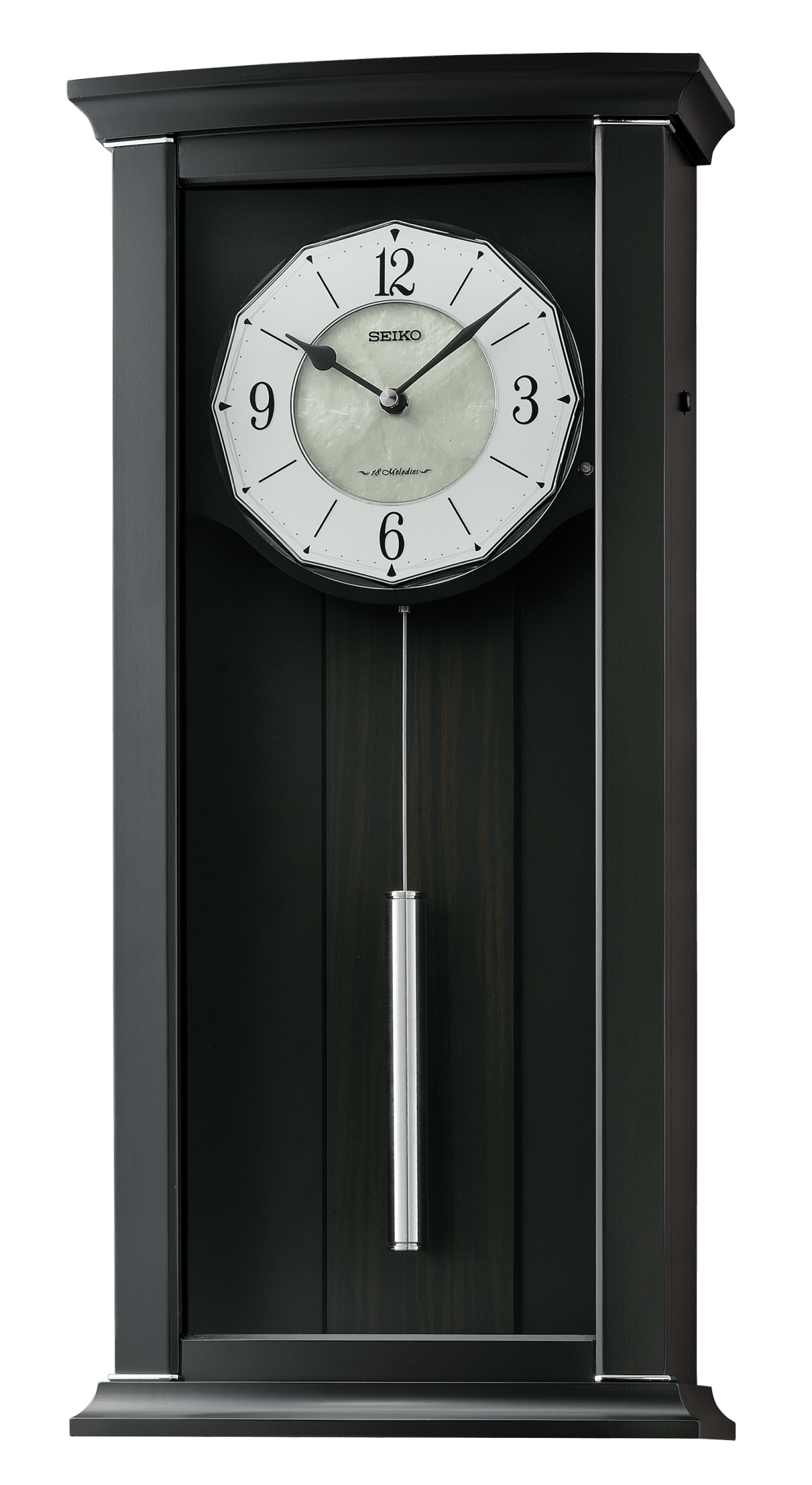 Seiko Juliet Mother-of-Pearl Melodies Pendulum Clock | 10.5