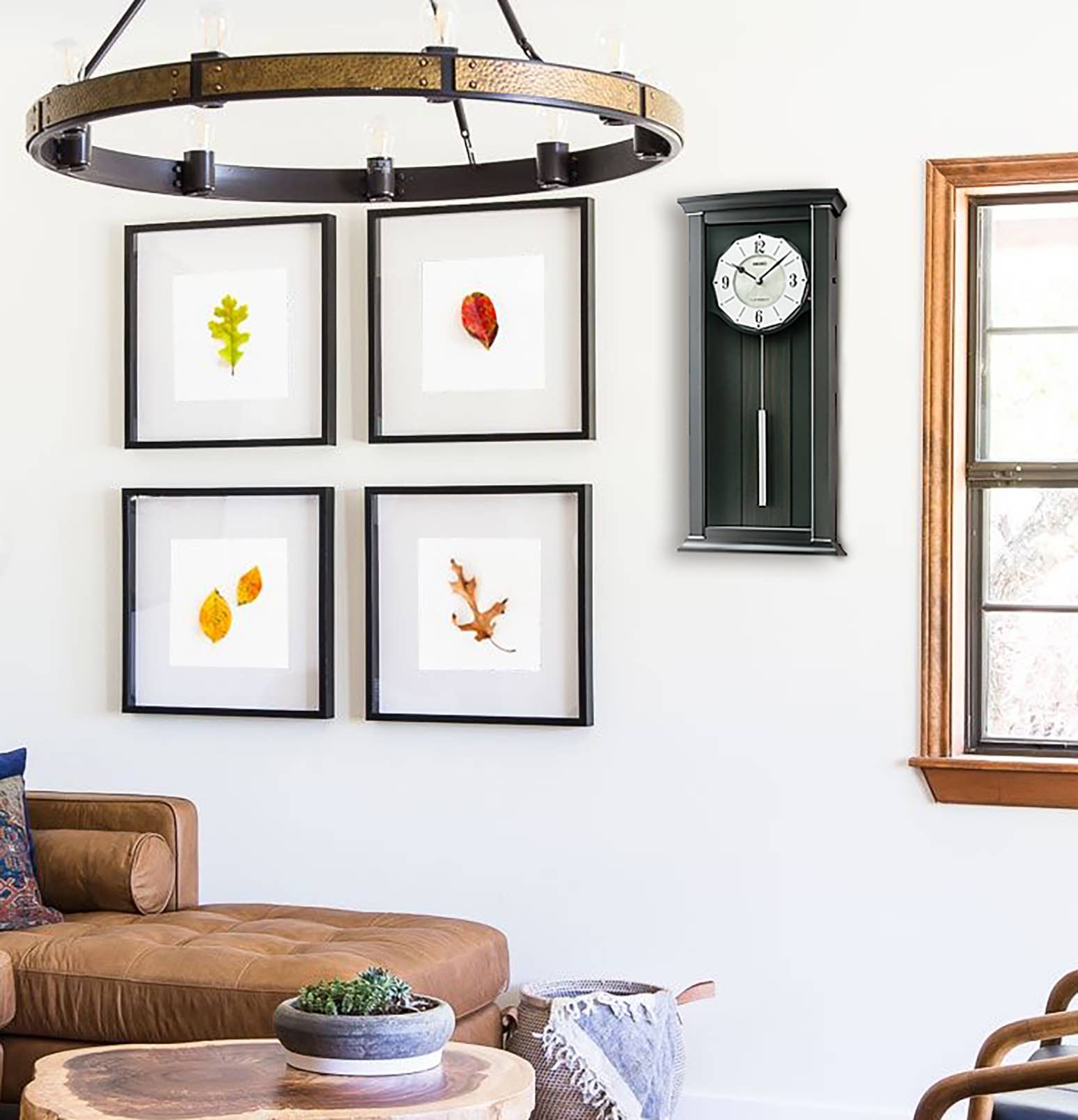 Seiko Juliet Mother-of-Pearl Melodies Pendulum Clock | 10.5