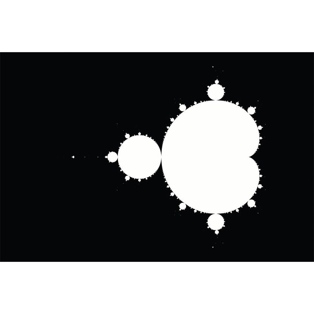 Mandelbrot II Fractal Art Wall Decal Printed | Wallhogs