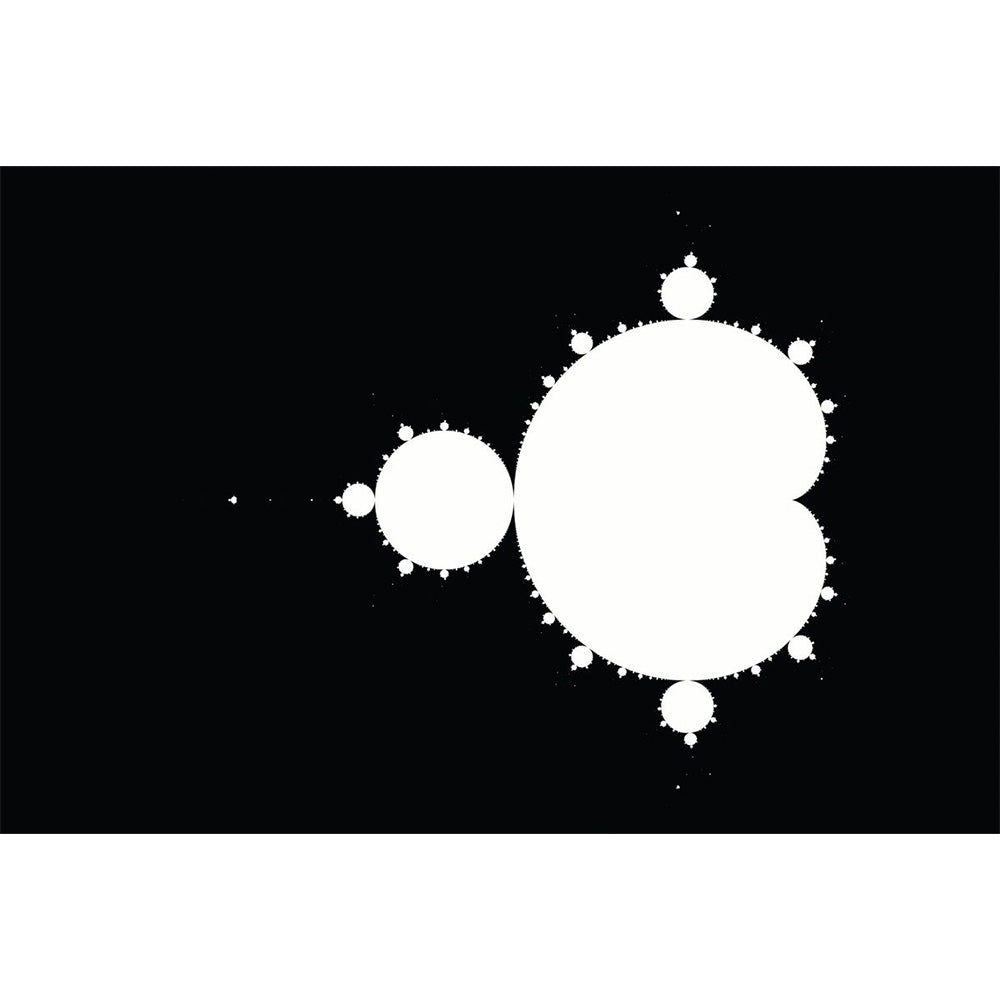 Mandelbrot II Fractal Art Wall Decal Printed | Wallhogs