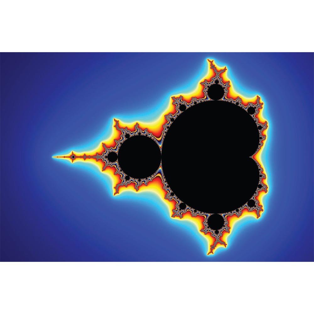 Mandelbrot III Fractal Art Wall Decal Printed | Wallhogs
