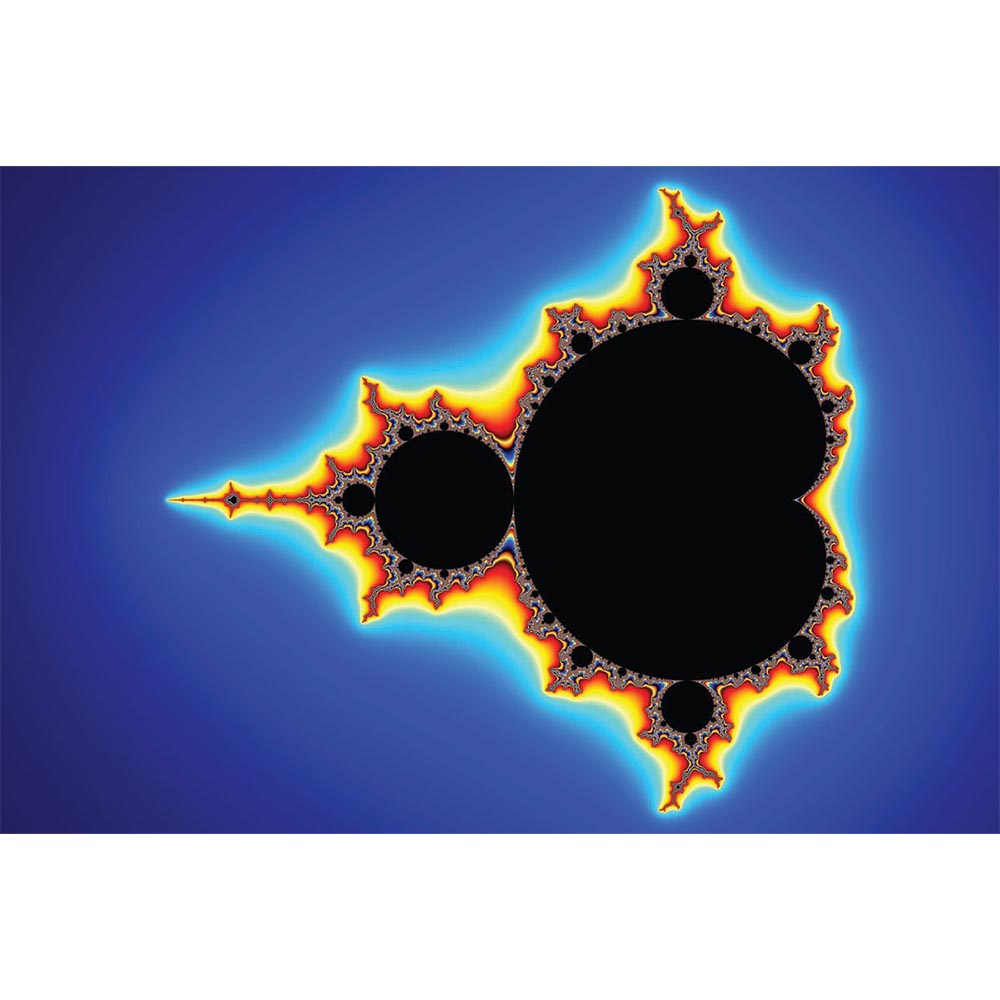 Mandelbrot III Fractal Art Wall Decal Printed | Wallhogs