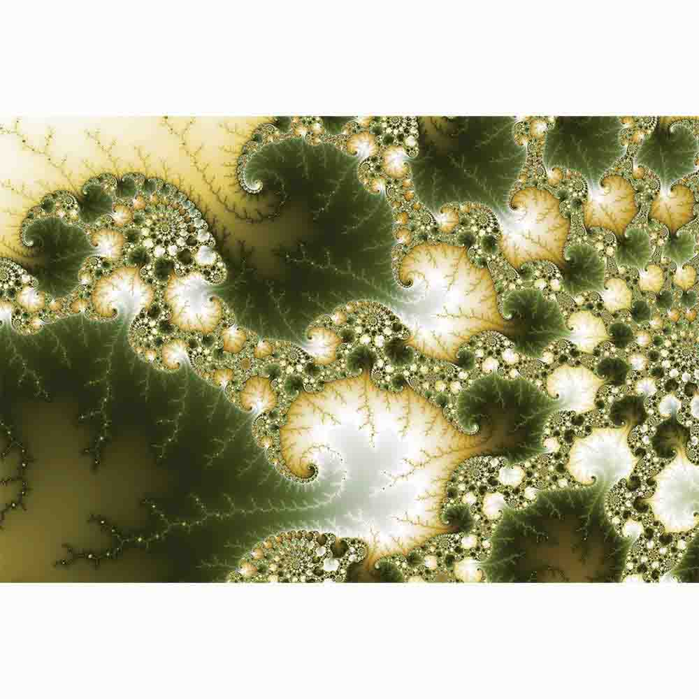 Polyatomic Fractal Art Wall Decal Printed | Wallhogs