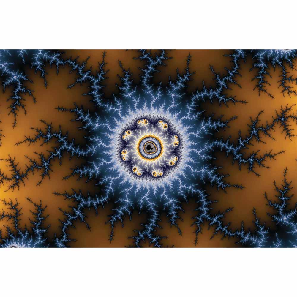 Shock Fractal Art Gloss Poster Printed | Wallhogs