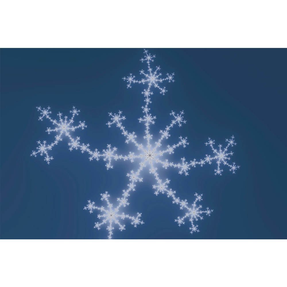 Starry Sky Fractal Art Gloss Poster Printed | Wallhogs