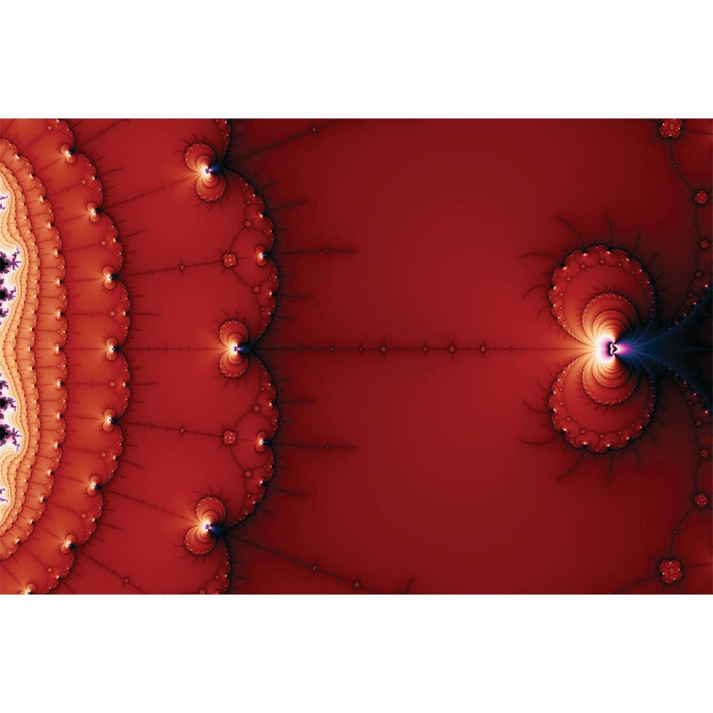 The Gravity Wells Fractal Art Wall Decal Printed | Wallhogs