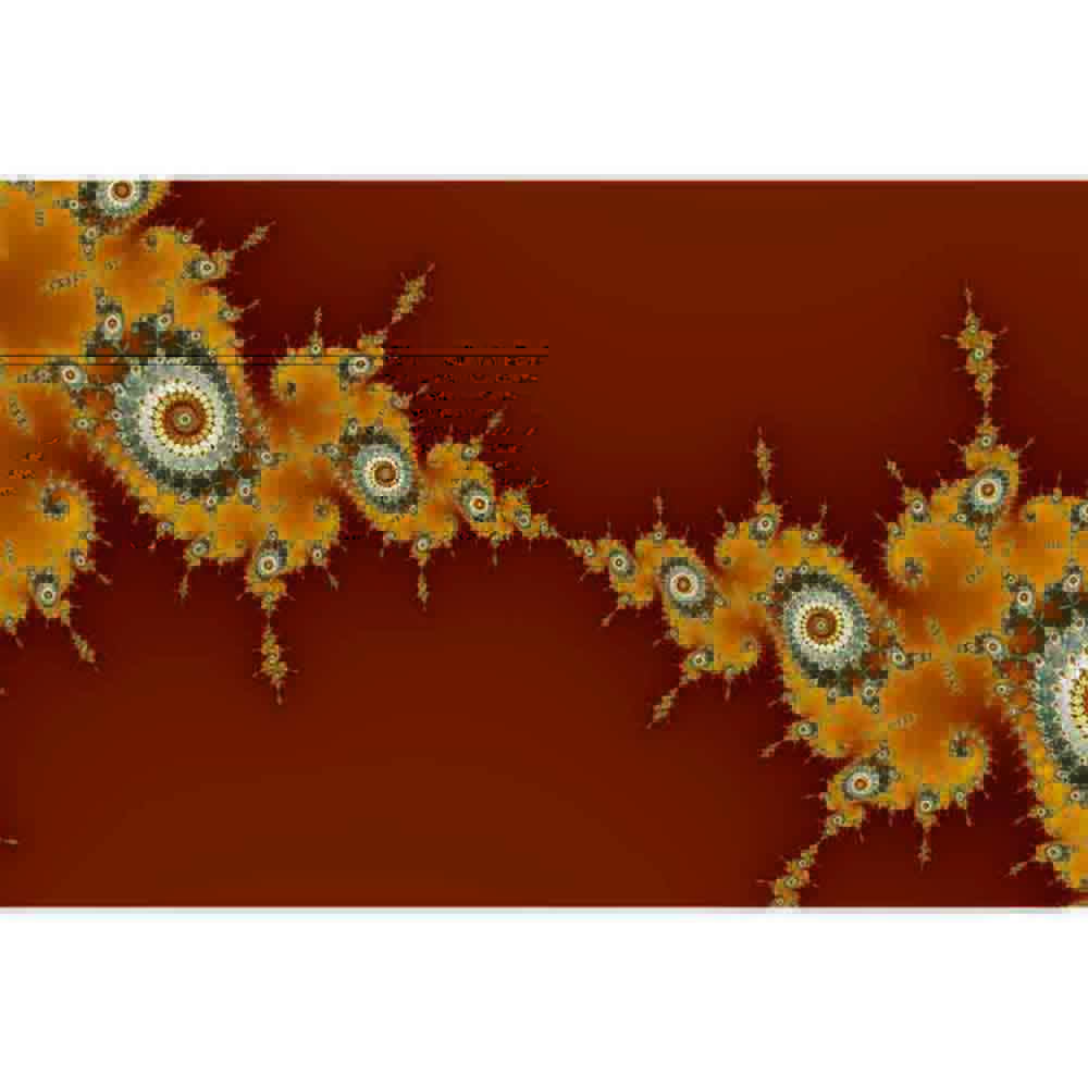 Warp Fractal Art Wall Decal Printed | Wallhogs