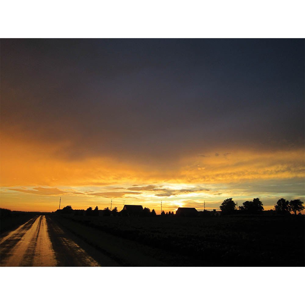 Sunset IV Gloss Poster Printed | Wallhogs
