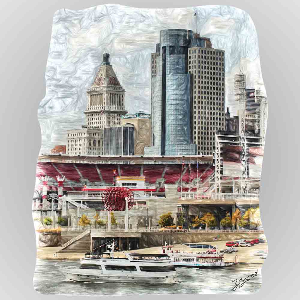 Busy Cincy Wall Decal Printed | Wallhogs
