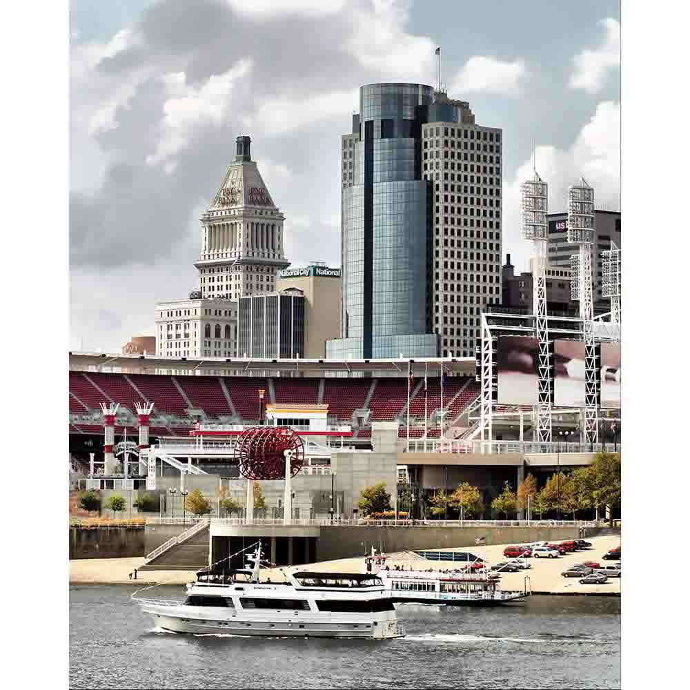 Busy Cincy II Gloss Poster Printed | Wallhogs