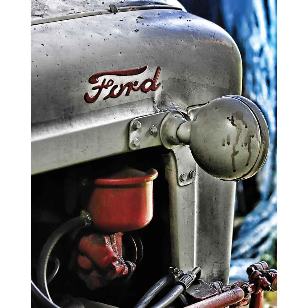 Ford Tractor Wall Decal Printed | Wallhogs