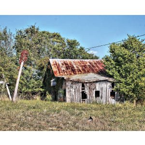The Shack Wall Decal Printed | Wallhogs