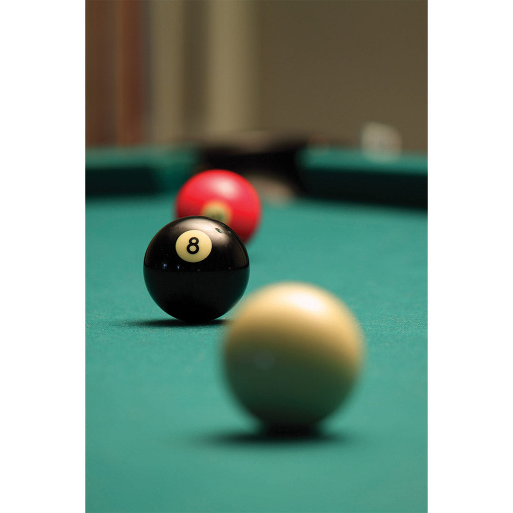 Behind the Eight Ball Wall Decal Printed | Wallhogs