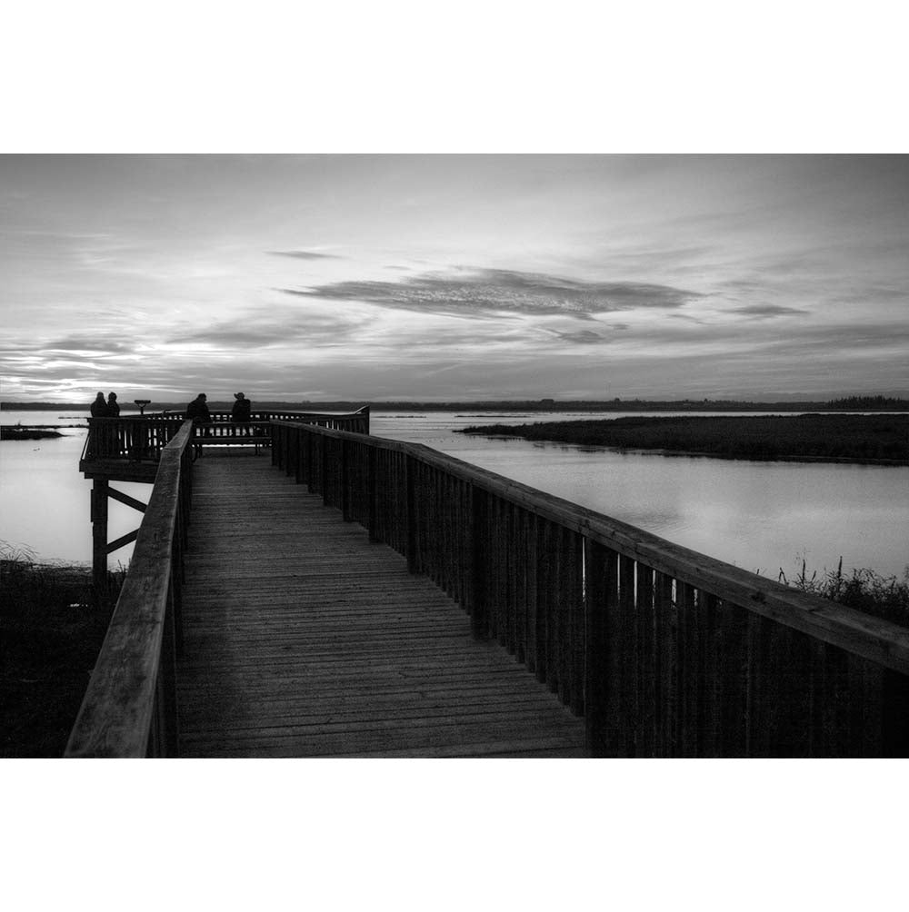 Evening at the Lake Gloss Poster Printed | Wallhogs