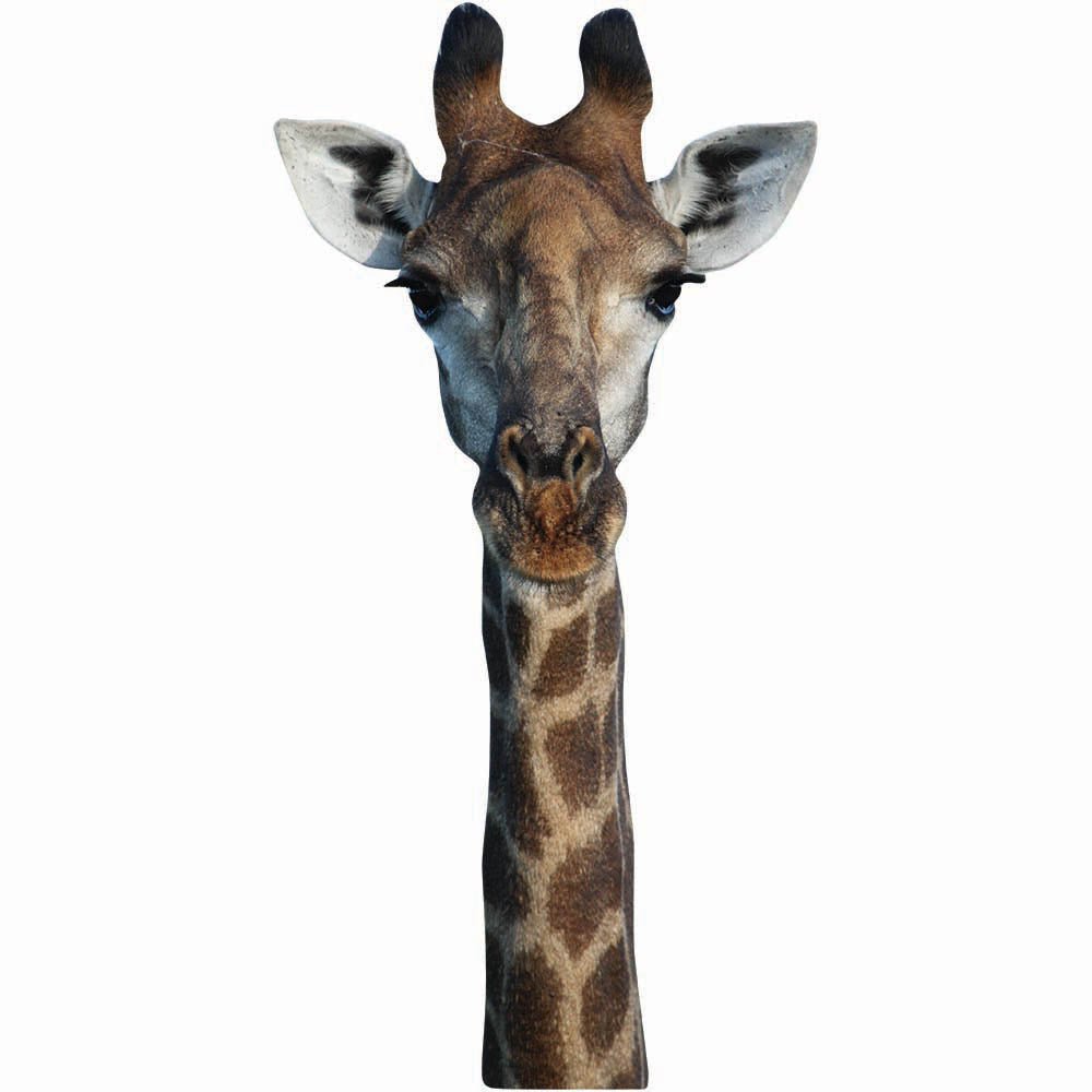 Die-Cut Giraffe Wall Decal Printed | Wallhogs