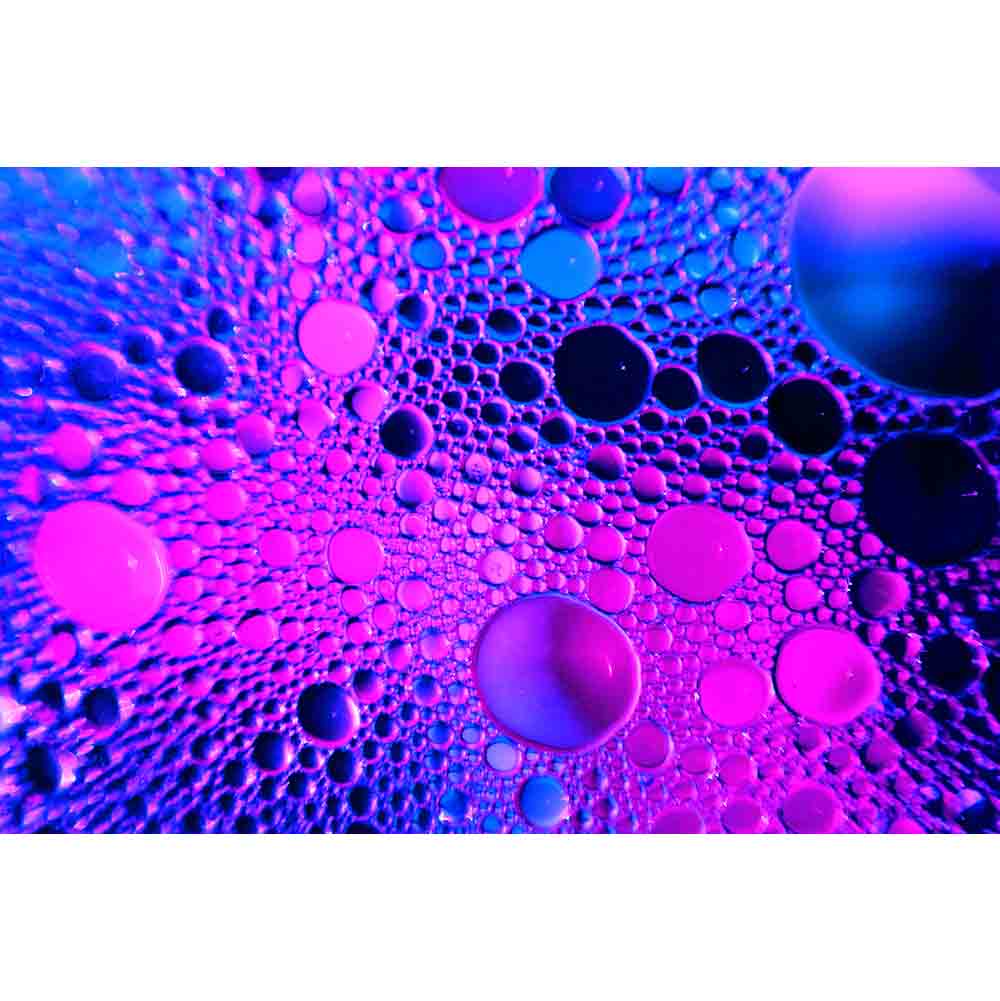 Pink Oil Gloss Poster Printed | Wallhogs