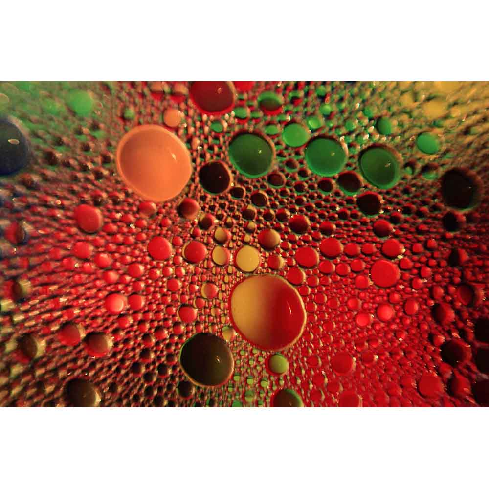 Red Oil Gloss Poster Printed | Wallhogs