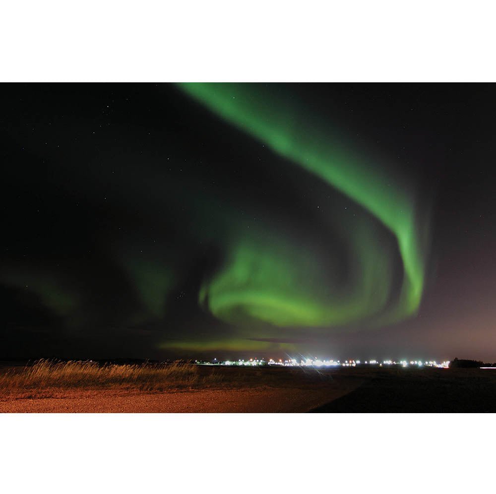 St. Alberta Aurora Spiral Gloss Poster Printed | Wallhogs