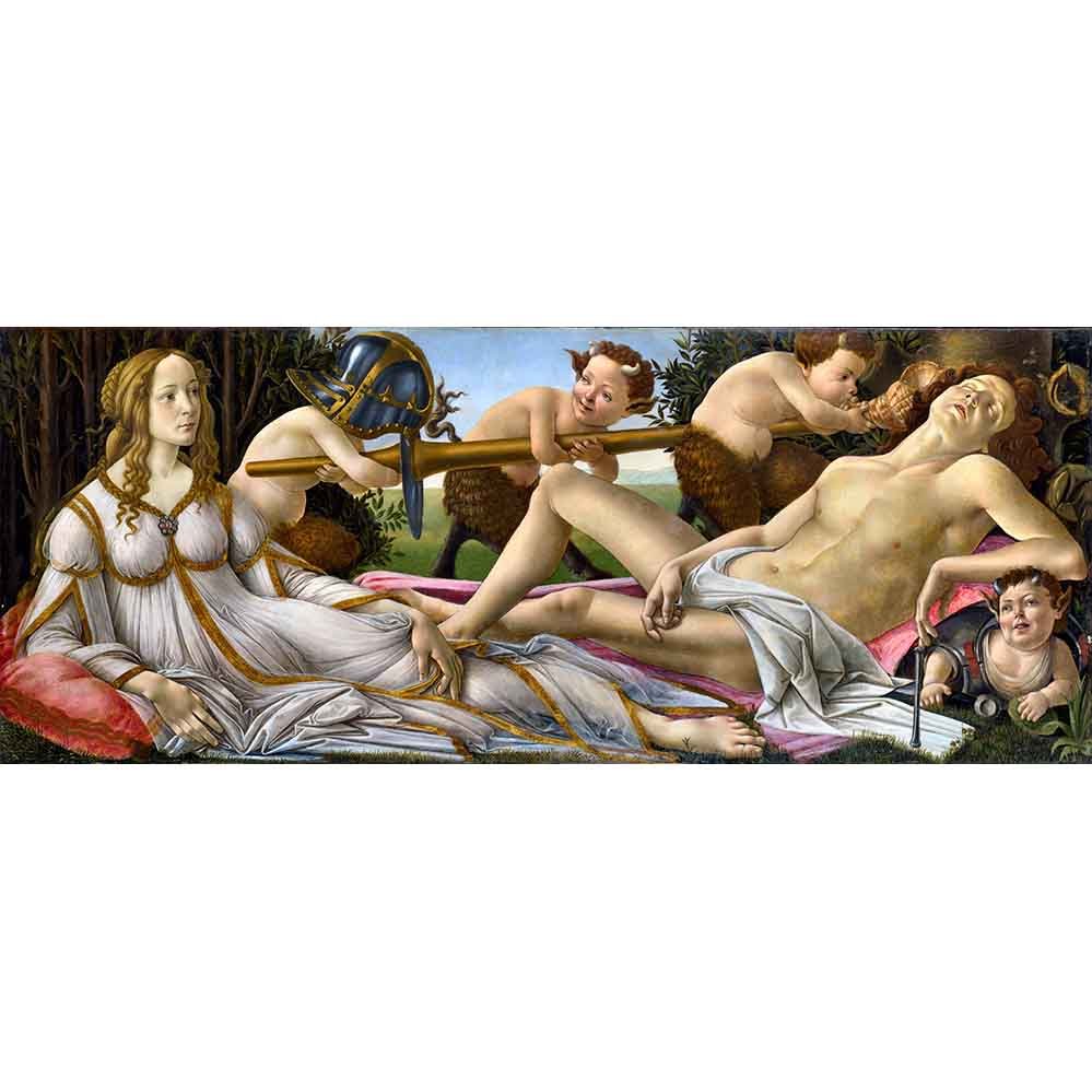 Venus and Mars Wall Decal Printed | Wallhogs