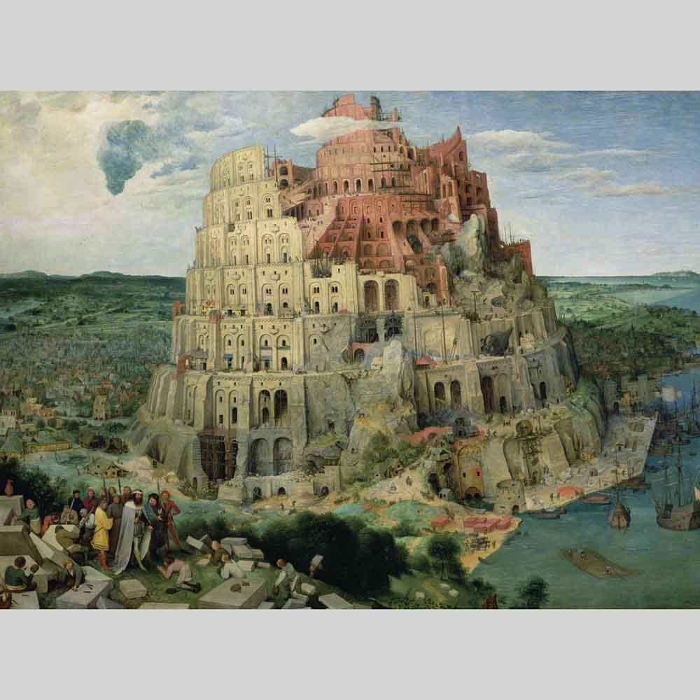 Tower of Babel Gloss Poster Printed | Wallhogs