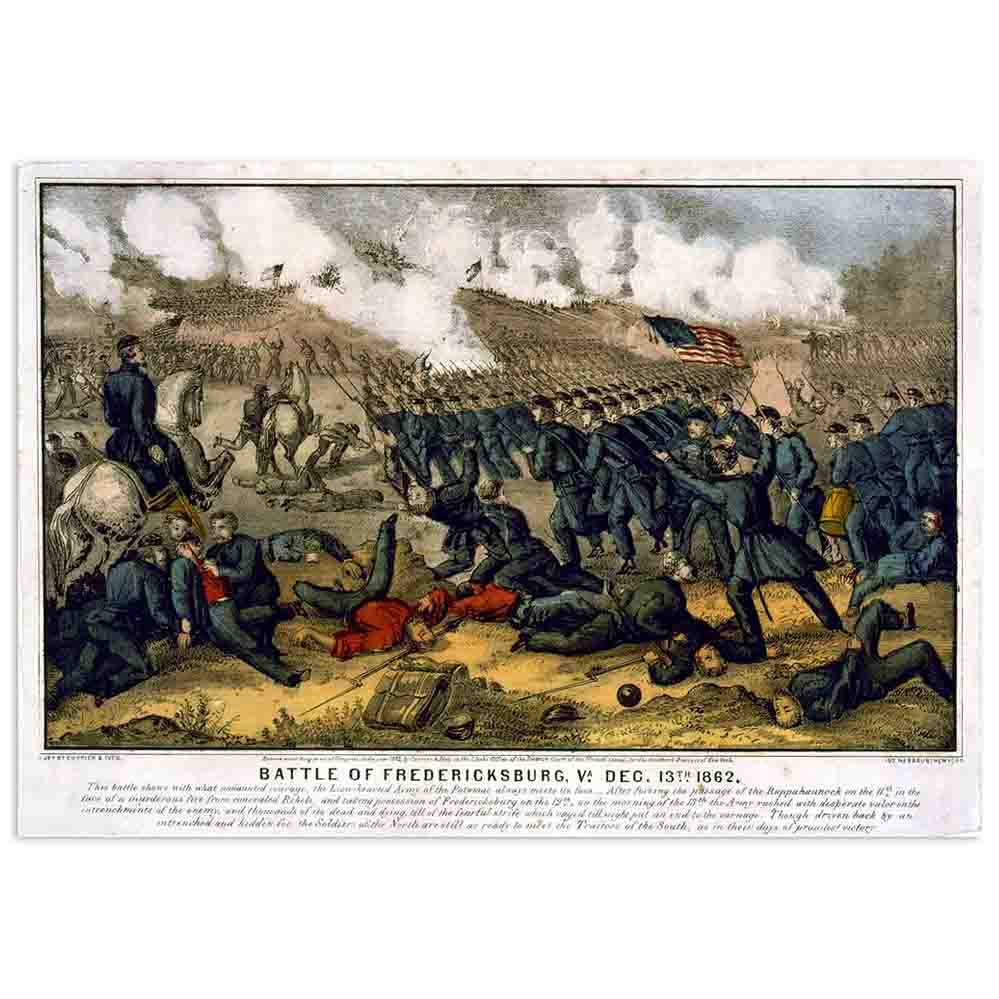 Battle of Fredericksburg Gloss Poster Printed | Wallhogs