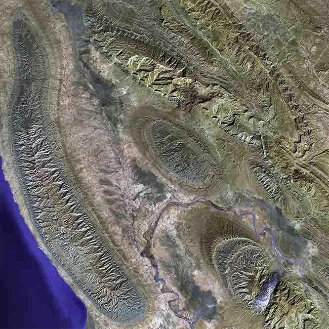 Iran Satellite Wall Decal Printed | Wallhogs