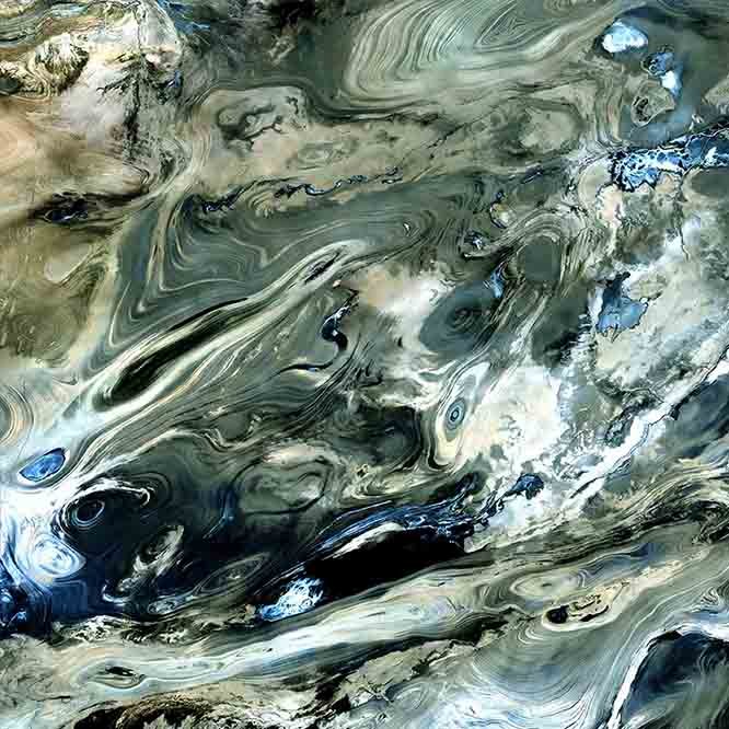 Kevir Satellite Wall Decal Printed | Wallhogs