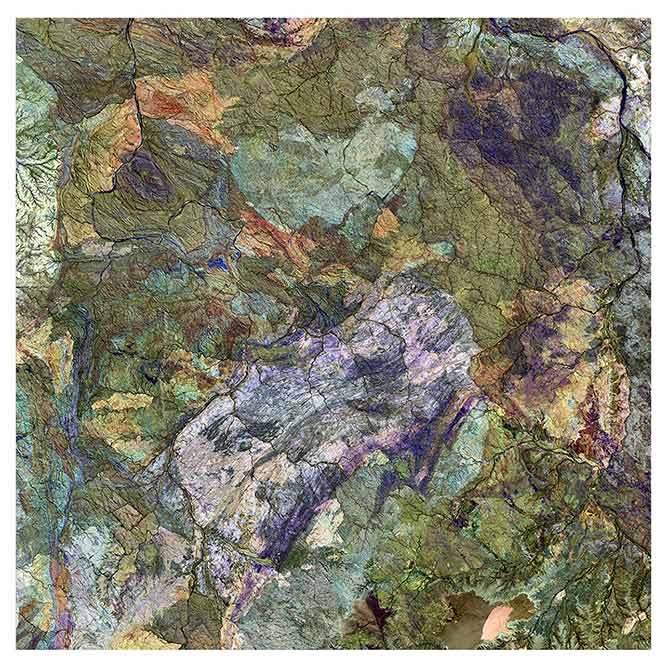 Great Sandy Desert Satellite Wall Decal Printed | Wallhogs