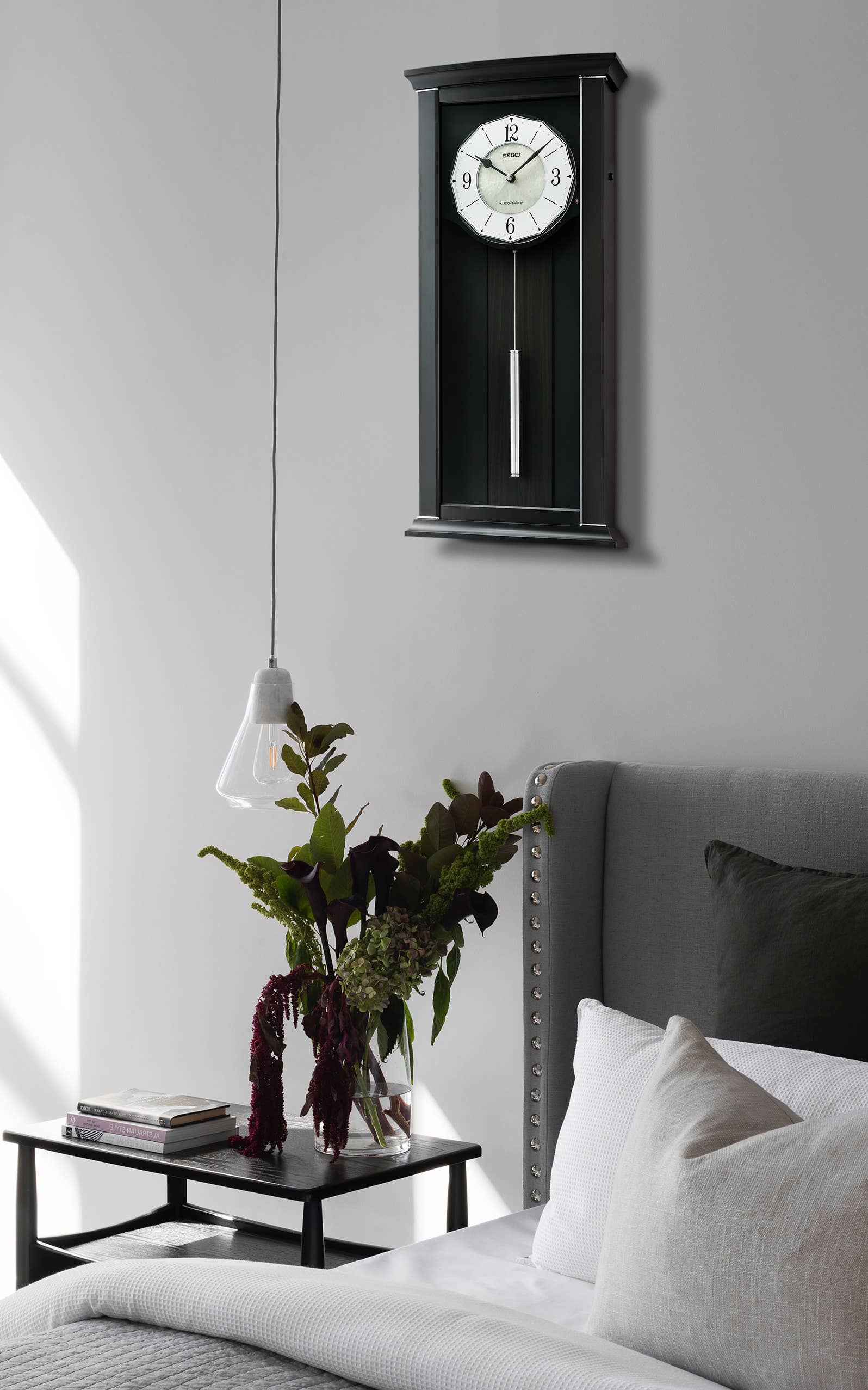 Seiko Juliet Mother-of-Pearl Melodies Pendulum Clock | 10.5