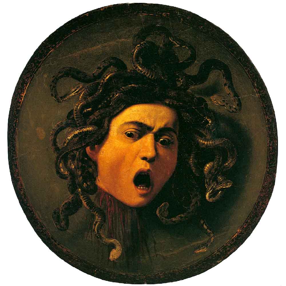 Head of Medusa Wall Decal Printed | Wallhogs