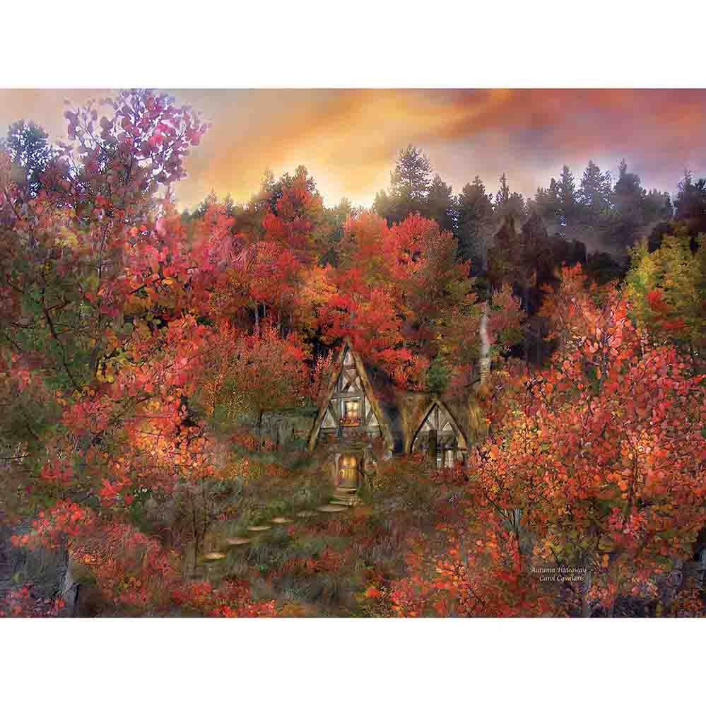 Autumn Hideaway Wall Decal Printed | Wallhogs