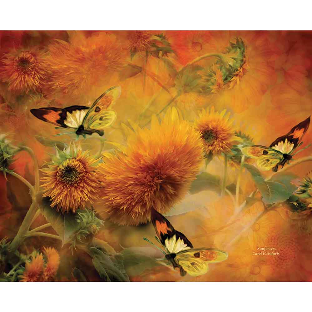 Sunflowers Gloss Poster Printed | Wallhogs